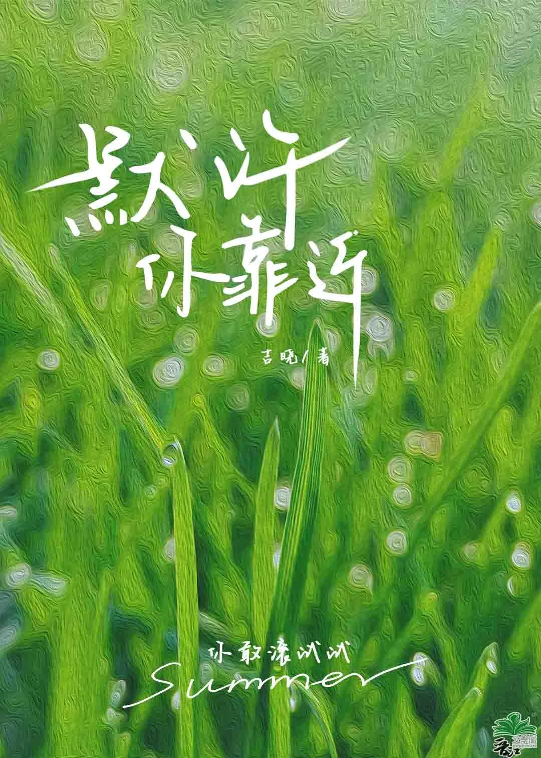 默许你靠近封面