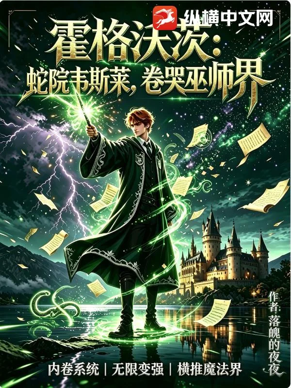 霍格沃茨：蛇院韦斯莱，卷哭巫师界封面